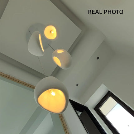 Suspension Villa Nordique Wabi Sabi LED E27 Design Créatif Loft Bar