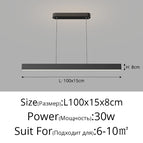 Noir 100cm / 3 Couleurs (Chaud, neutre, froids) sans télécommande