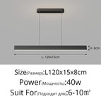 Noir 120cm / 3 Couleurs (Chaud, neutre, froids) sans télécommande