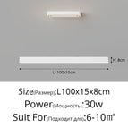 Blanc 100cm / 3 Couleurs (Chaud, neutre, froids) sans télécommande