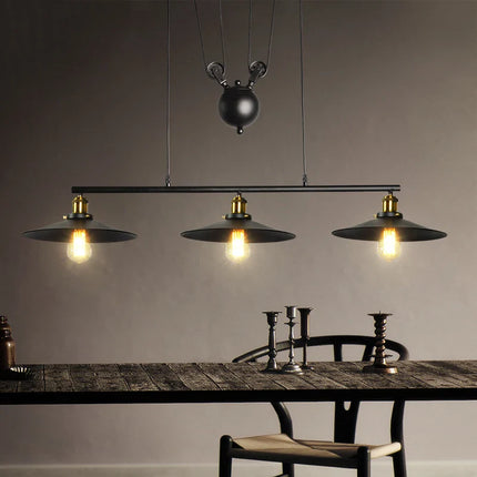 Suspension Vintage en Fer au Design Rétro pour Ambiance Cosy