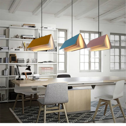 Suspension moderne en fer pour intérieur, luminaire décoratif pour étude et boutique