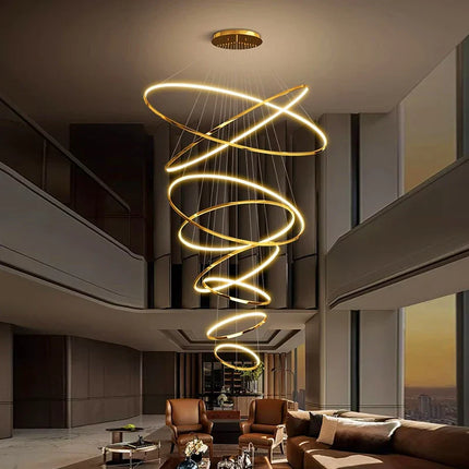 Suspension LED Nordique en acrylique pour salon et salle à manger