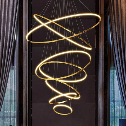 Suspension LED Nordique en acrylique pour salon et salle à manger