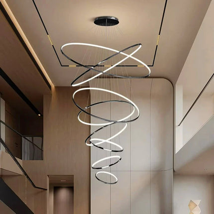 Suspension LED Nordique en acrylique pour salon et salle à manger