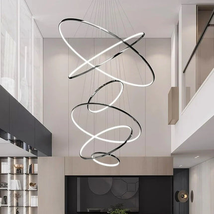 Suspension LED Nordique en acrylique pour salon et salle à manger