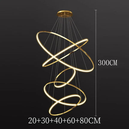Suspension LED Nordique en acrylique pour salon et salle à manger