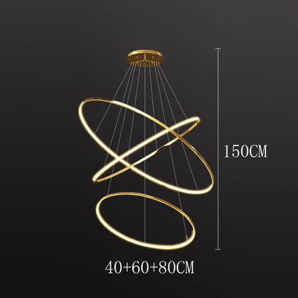 Suspension LED Nordique en acrylique pour salon et salle à manger