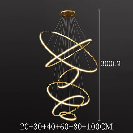 Suspension LED Nordique en acrylique pour salon et salle à manger