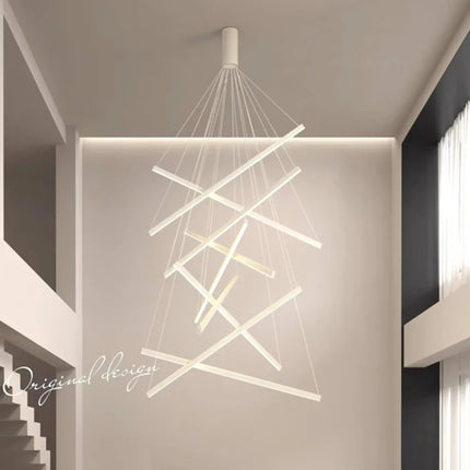 Suspension LED moderne en alliage pour salon et salle à manger, lumière chaude réglable