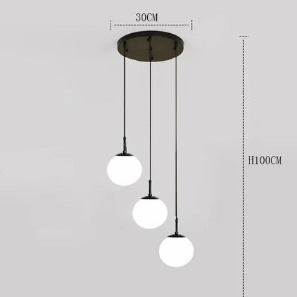 Suspension LED moderne en acrylique, éclairage d’intérieur chaleureux pour salon et escaliers