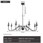 Noir 8T / Sanst avec Ampoule
