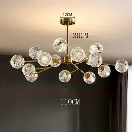 Suspension lustre moderne milieu du siècle noir et or pour salle à manger et cuisine