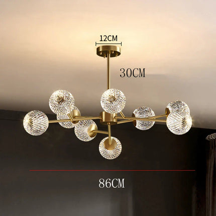 Suspension lustre moderne milieu du siècle noir et or pour salle à manger et cuisine