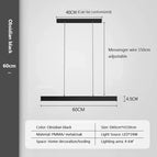 Noir 60cm / Lumière chaude  3000k