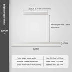 Blanc 120cm / Lumière Froide Blanc  6000k