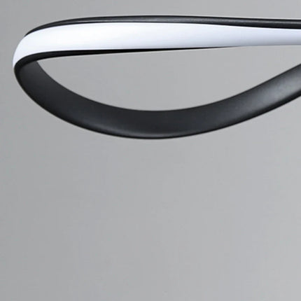 Suspension moderne en alliage et acrylique, lumière LED dimmable pour salle à manger
