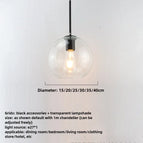 Noir-tran / Diamètremètremeter 15cm / Sans blub