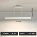 Blanc L150cm / Naturel (4000K)