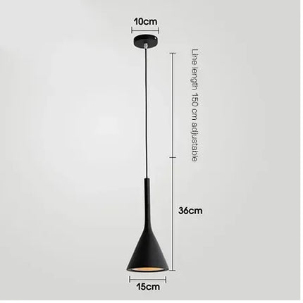 Suspension LED moderne multicolore E27 pour cuisine et salle à manger