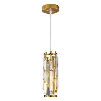 Suspension en cristal design moderne pour salle à manger et bar