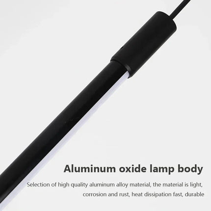 Suspension LED moderne en aluminium pour salon et chambre, lumière chaleureuse