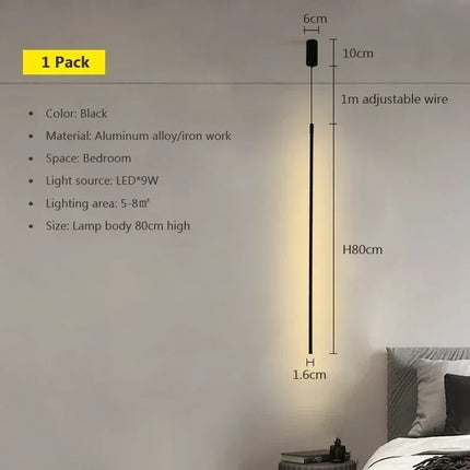Suspension LED moderne en aluminium pour salon et chambre, lumière chaleureuse