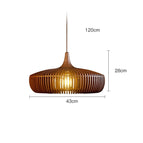 Noyer Couleur D43cm / 3 Couleurs Lumière