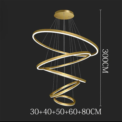 Suspension nordique en ferronnerie et acrylique, lumière chaude modulable pour salon et salle à manger