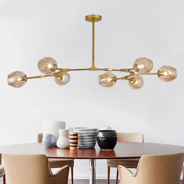 Suspension LED Industrielle Vintage en Métal, Luminaire Décoratif pour Loft et Salle à Manger