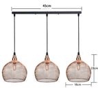 Plat long en or rose / Sans éclairage