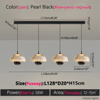Pearl Noir D 128cm / Lumière chaude Sans télécommande