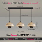 Pearl  Noir C 108cm / Lumière chaude Sans télécommande