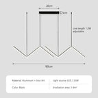 PL466 Noir / Lumière Froide Blanc-Sans Télécommande
