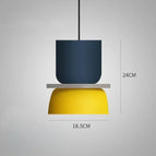 dark Bleu-Jaune-S / Lumière chaude