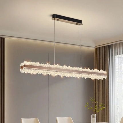 Suspension LED Nordique Dimmable en Alliage pour Salle à Manger et Bureau