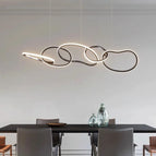 noir / 3 Tête(s) 80cm / Lumière chaude