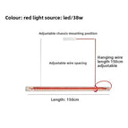 rouge 150cm / Blanc chaud Sans télécommete