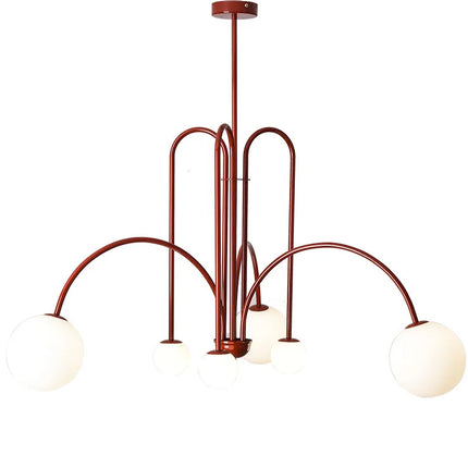 Suspension Comète LED Nordique en verre globe pour salon et salle à manger