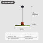 Rouge Vert / Lumière chaude