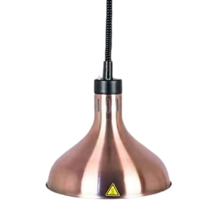 Suspension lampe chauffante télescopique en acier inoxydable pour buffet