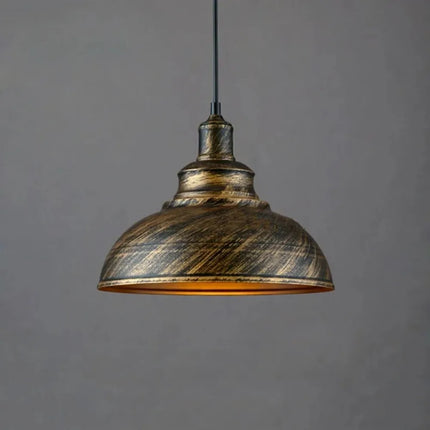 Suspension industrielle rétro vintage en aluminium, lustre bloc de couleurs pour salon et cuisine