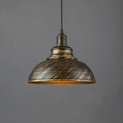 Suspension industrielle rétro vintage en aluminium, lustre bloc de couleurs pour salon et cuisine