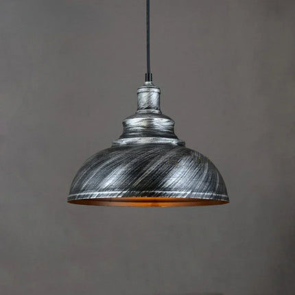 Suspension industrielle rétro vintage en aluminium, lustre bloc de couleurs pour salon et cuisine