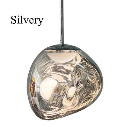 Suspension design moderne en PVC, lampe à lave pour intérieur élégant