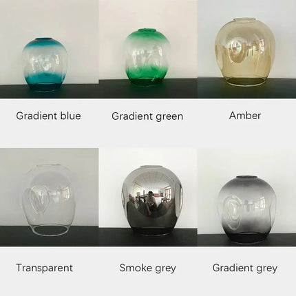 Suspension lustre verre moderne LED pour salon et cuisine LOFT