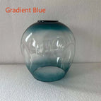 Gradient Bleu / T type / 5 Tête(s)|Noir Lampe Corps