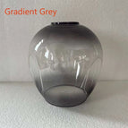 Gradient Gris / T type / 5 Tête(s)|Noir Lampe Corps