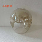 Cognac / T type / 5 Tête(s)|Noir Lampe Corps