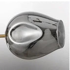 Gris Fumé / Lampe Corps Or / 3 Tête(s)